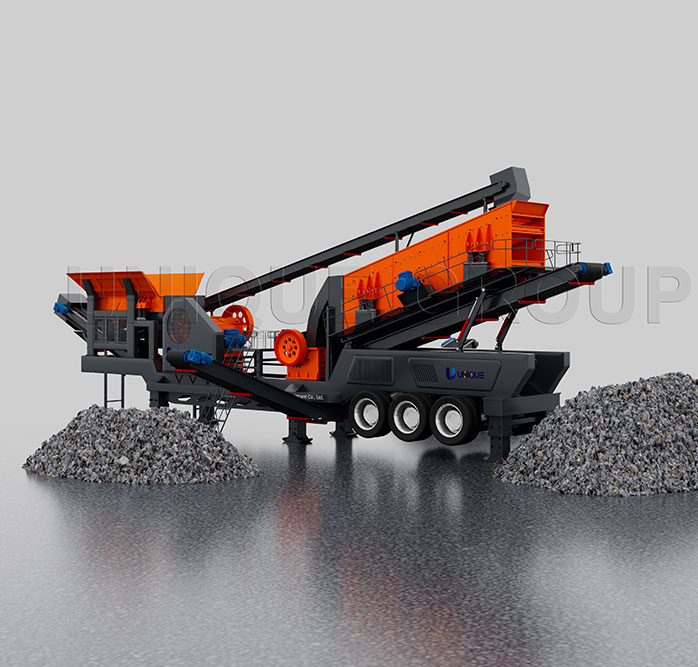 50tph Mobile Crusher Plant