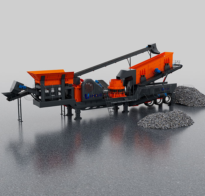 100tph Mobile Crusher Plant