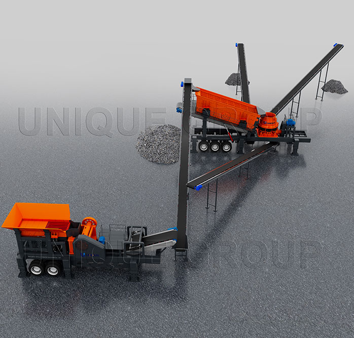 100-200tph Mobile Crusher Plant