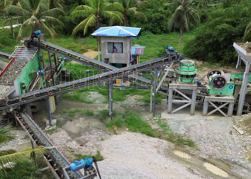 150-250tph stone crusher plant